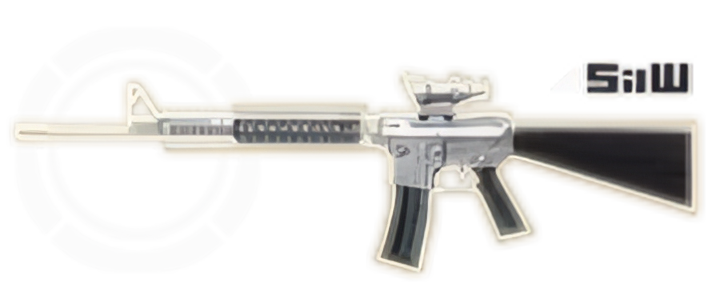 Image of m16a4 silver