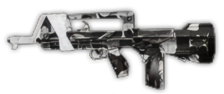Image of famas snow camo