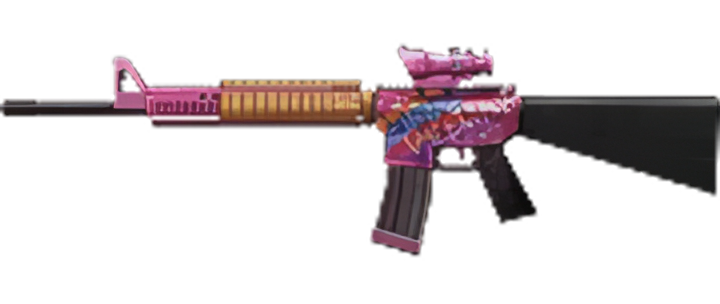Image of m16a4 pink esl