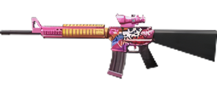 Image of m16a4 pink wrt