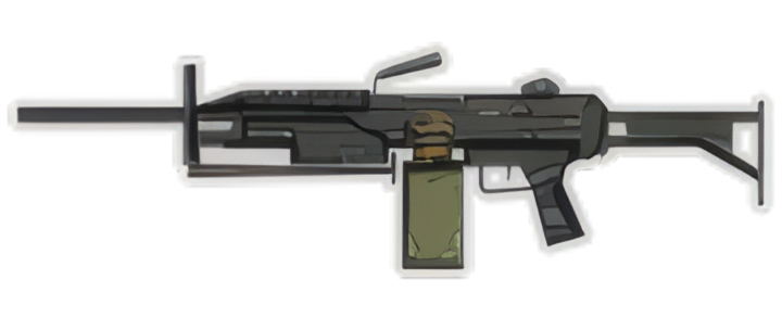 Image of m249 cartoon