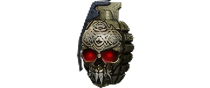 Image of skull grenade